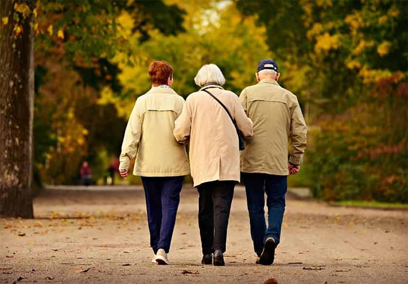 GPS tracking for elderly people