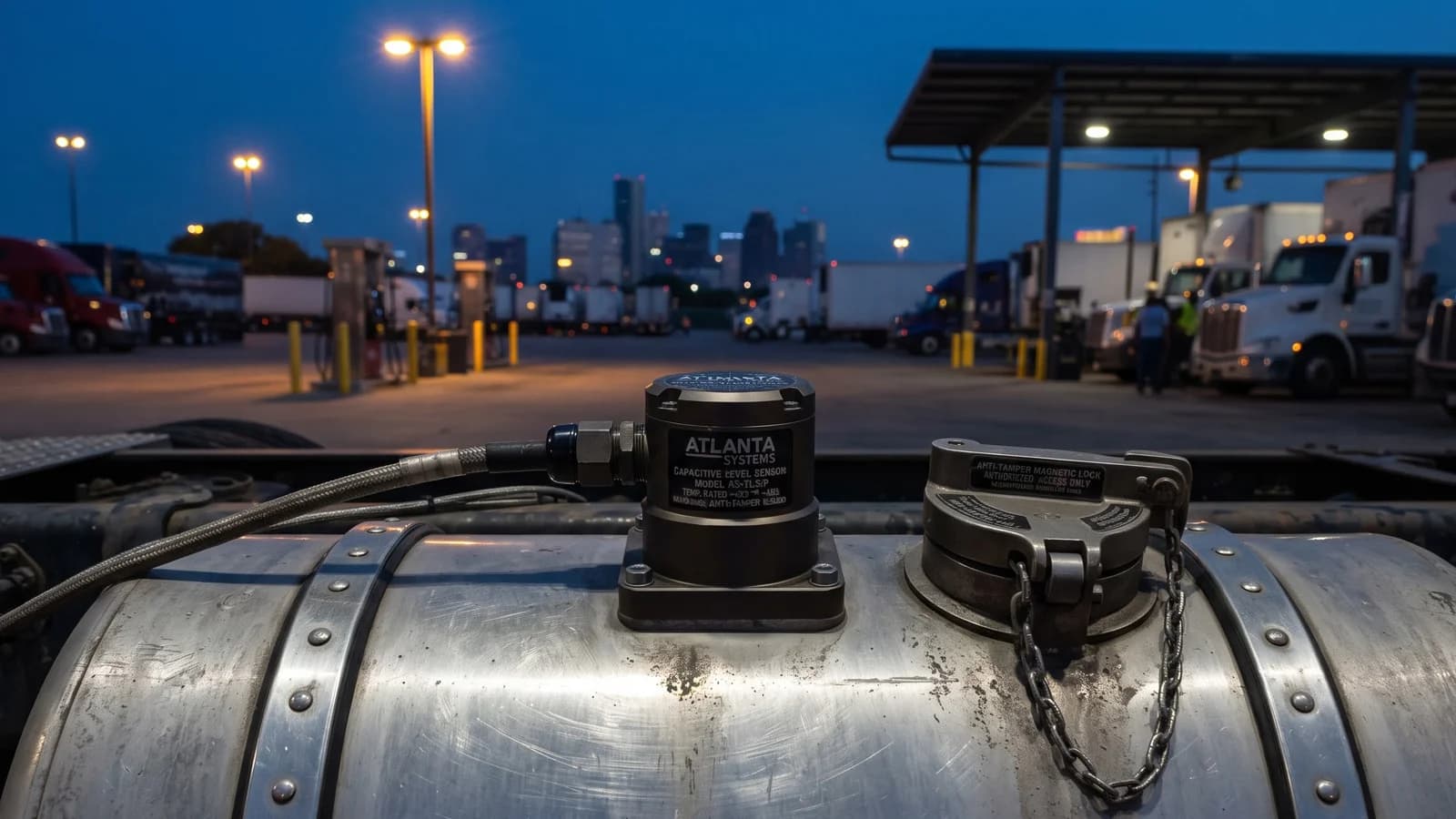 Capacitive Fuel Probes from Atlanta Systems Stopping Theft Across Riyadh Province, Saudi Arabia