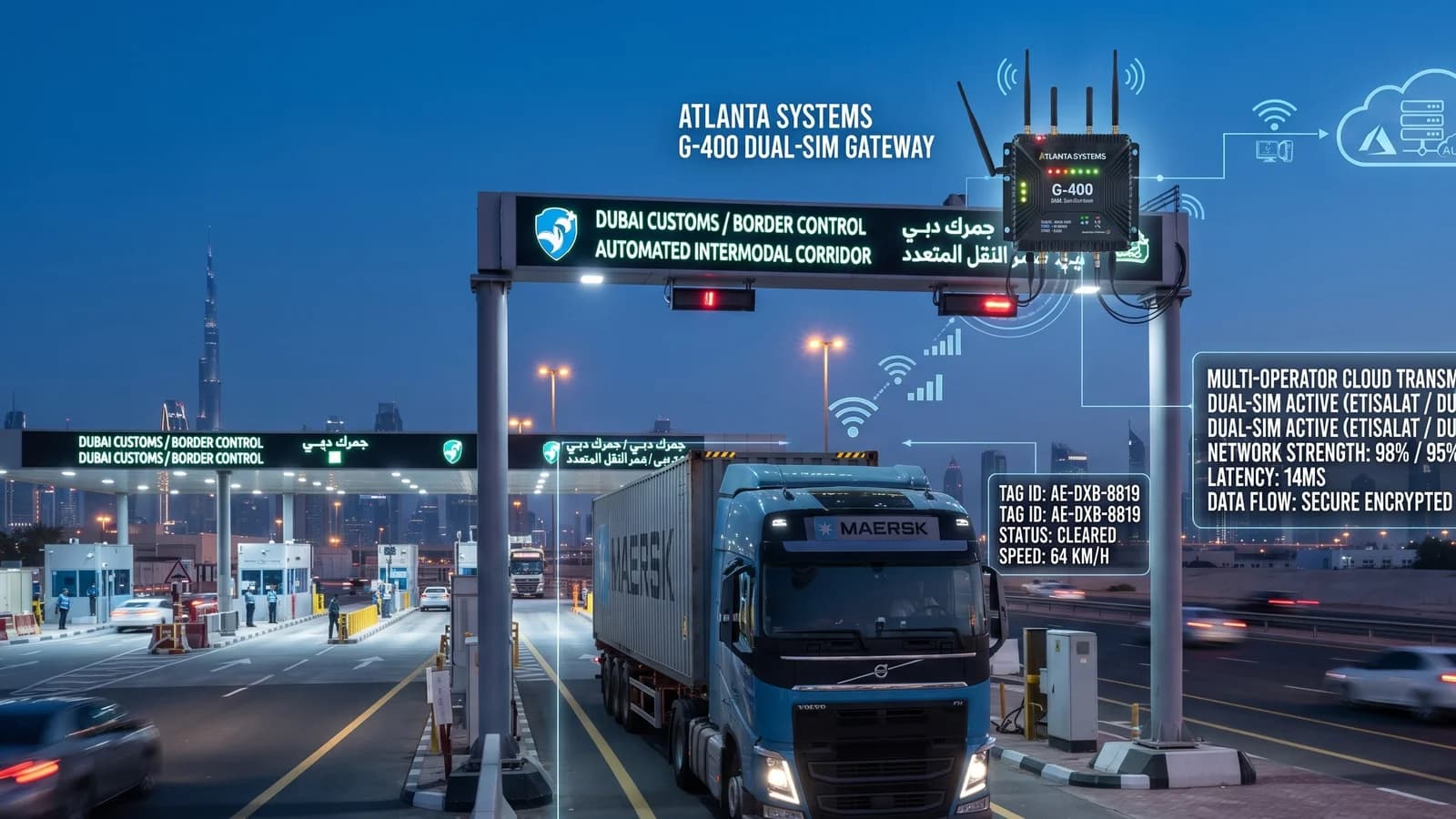 GPS Taxi Meters from Atlanta Systems Meeting Standards Across Dubai, UAE