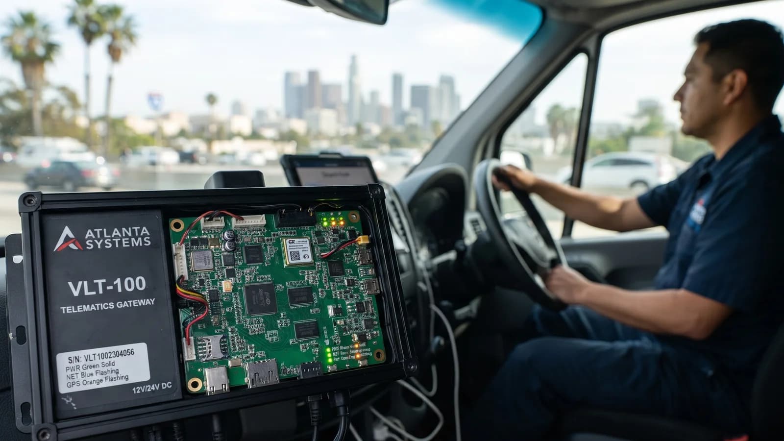 Smart Parking Geofencing by Atlanta Systems Optimizing Commercial Fleet Space Across Washington, USA