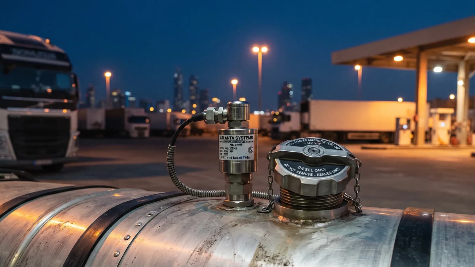 Capacitive Fuel Probes by Atlanta Systems Reducing Losses at Desert Lay-bys Across Abu Dhabi, UAE | Atlanta Systems Enterprise Telematics Capacitive Fuel Probes by Atlanta Systems Reducing Losses at Desert Lay-bys Across Abu Dhabi, UAE